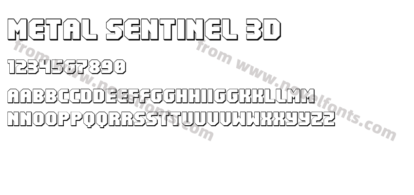 Metal Sentinel 3DPreview