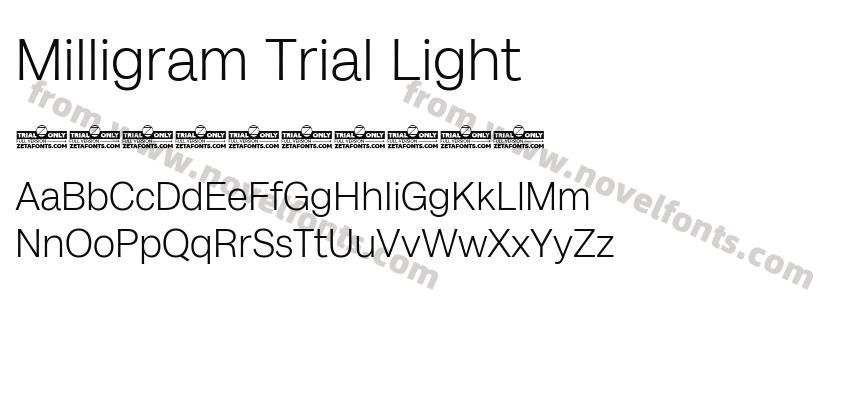 Milligram Trial LightPreview