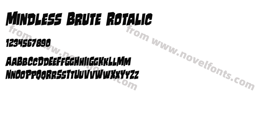 Mindless Brute RotalicPreview