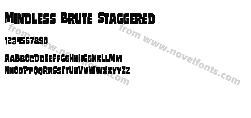 Mindless Brute StaggeredPreview