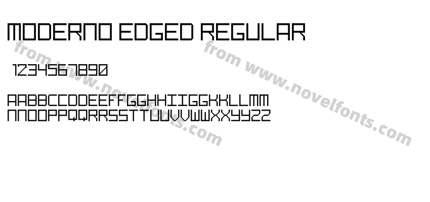 Moderno Edged RegularPreview