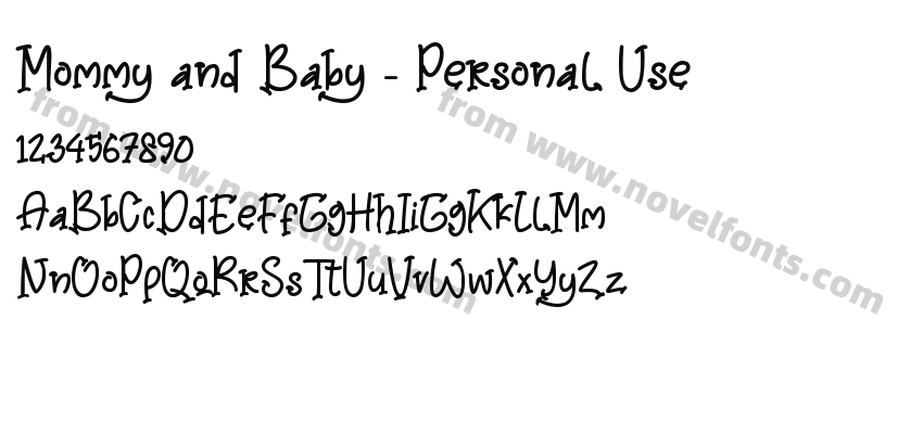 Mommy and Baby - Personal UsePreview