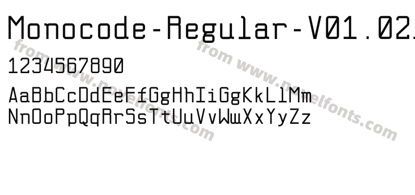 Monocode-Regular-V01.02bPreview
