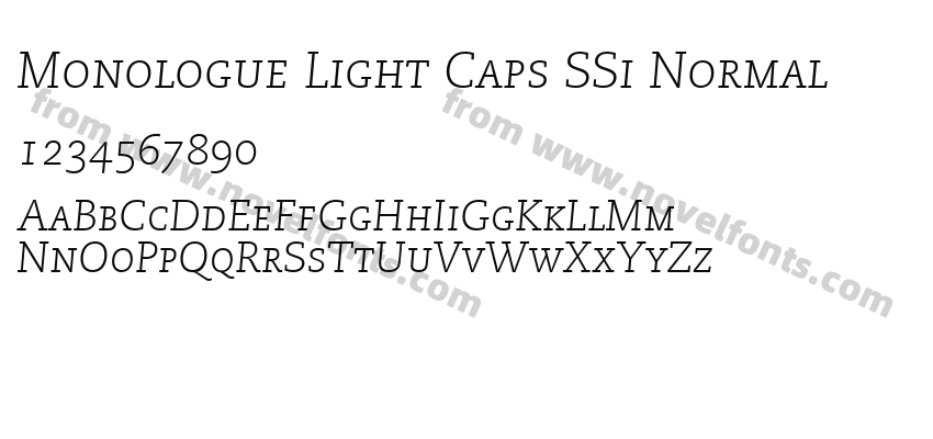 Monologue Light Caps SSi NormalPreview