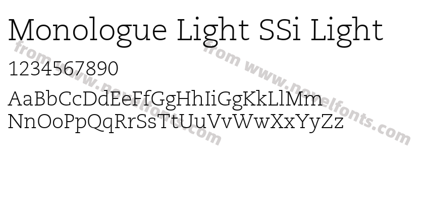 Monologue Light SSi LightPreview