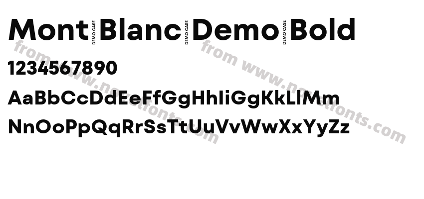 Mont Blanc DemoPreview