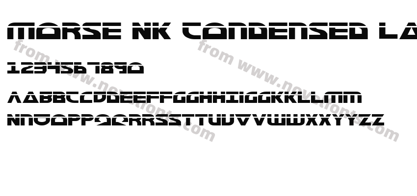 Morse NK Condensed LaserPreview