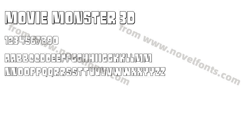 Movie Monster 3DPreview