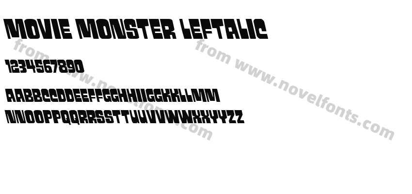 Movie Monster LeftalicPreview