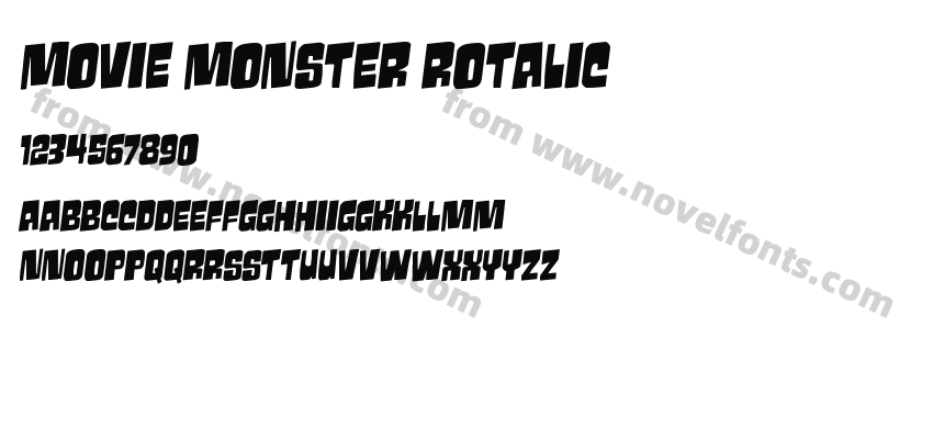 Movie Monster RotalicPreview