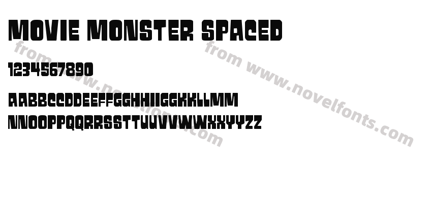 Movie Monster SpacedPreview