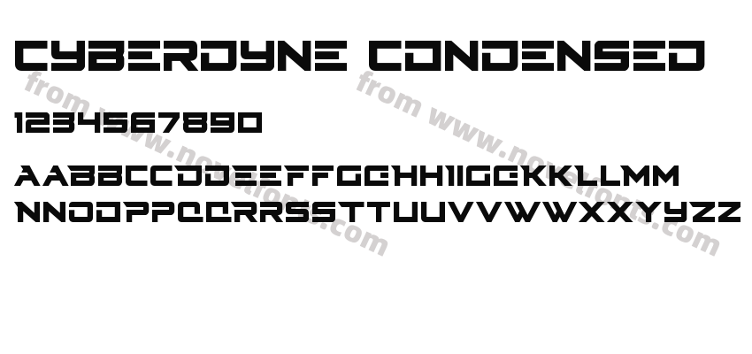 Cyberdyne CondensedPreview