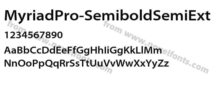 MyriadPro-SemiboldSemiExtPreview