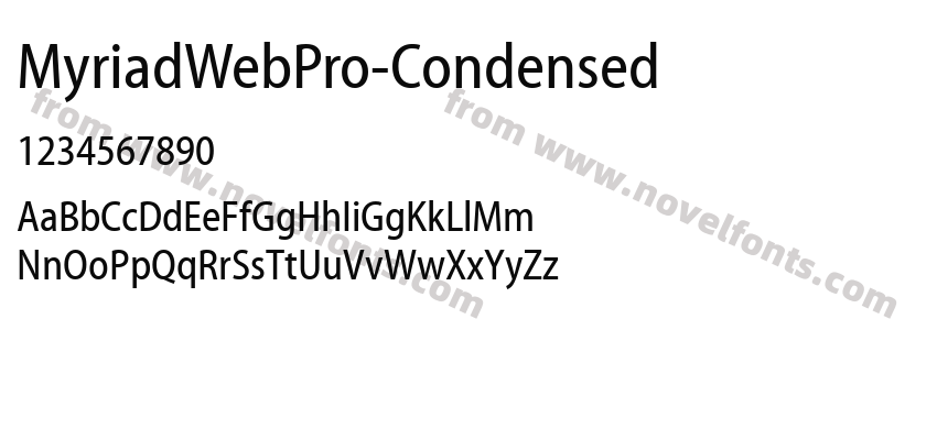 MyriadWebPro-CondensedPreview