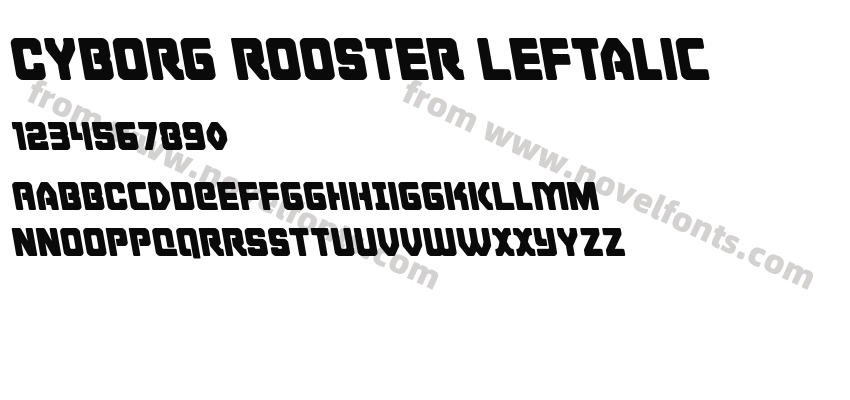 Cyborg Rooster LeftalicPreview