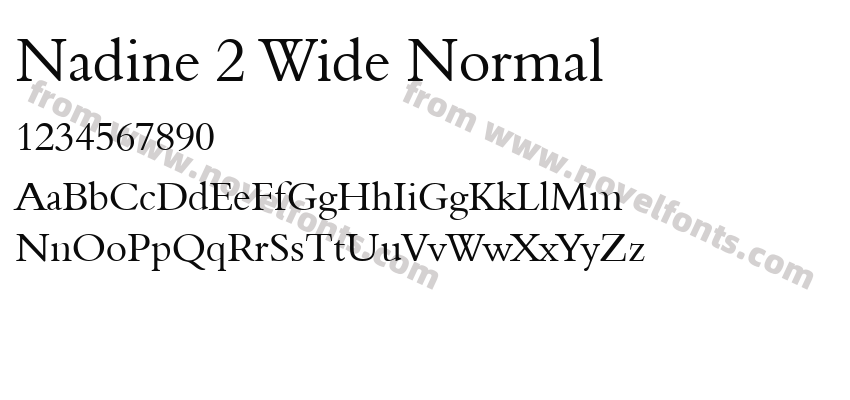 Nadine 2 Wide NormalPreview