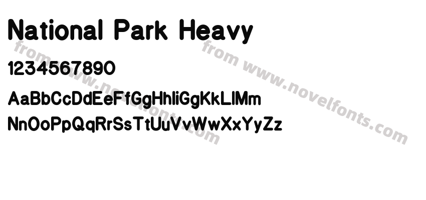 National Park HeavyPreview