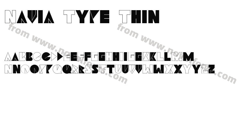 Navia Type ThinPreview