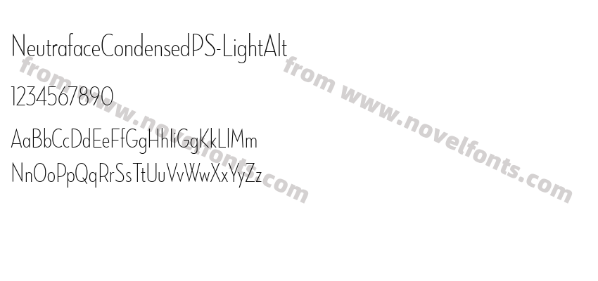NeutrafaceCondensedPS-LightAltPreview