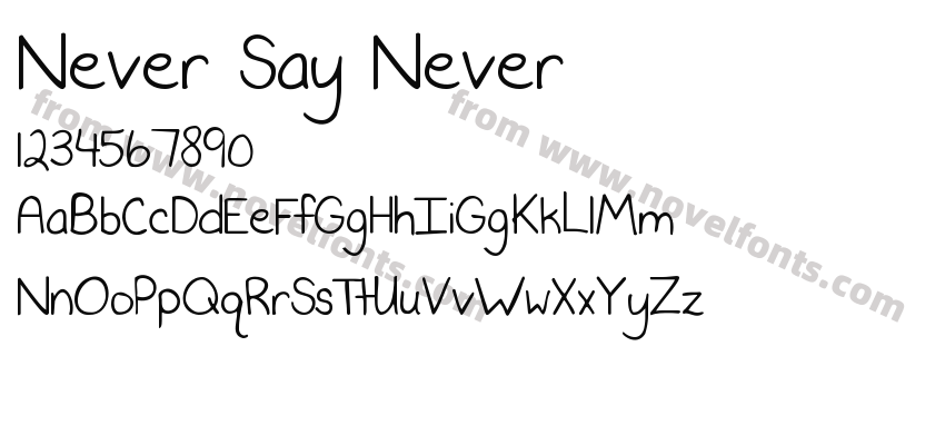 Never Say NeverPreview