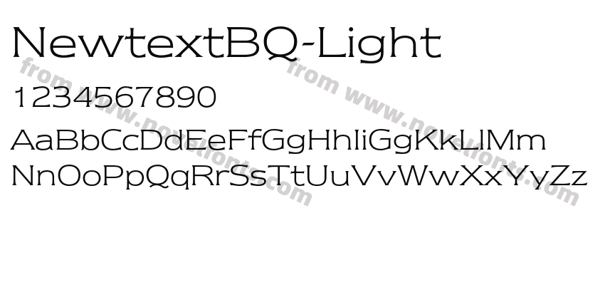 NewtextBQ-LightPreview