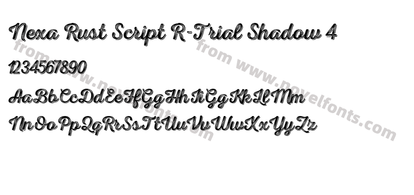 Nexa Rust Script R-Trial Shadow 4Preview