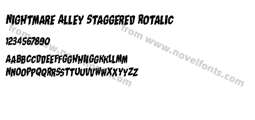 Nightmare Alley Staggered RotalicPreview