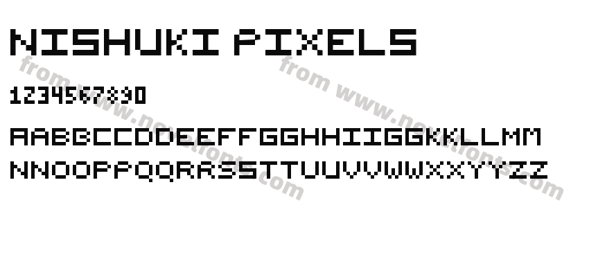 Nishuki pixelsPreview