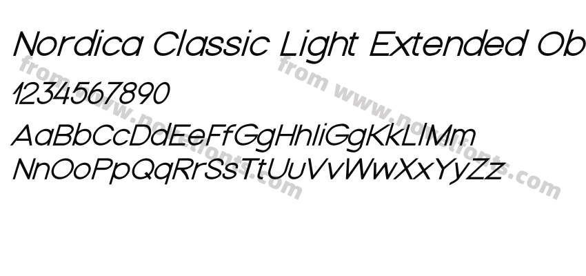 Nordica Classic Light Extended ObliquePreview