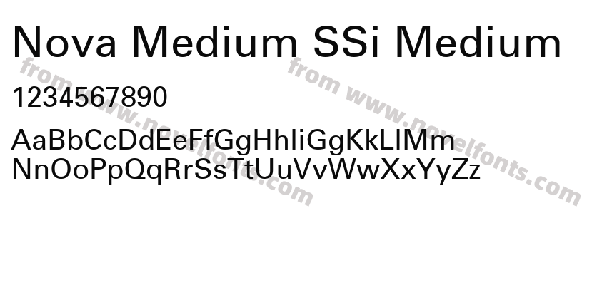 Nova Medium SSi MediumPreview