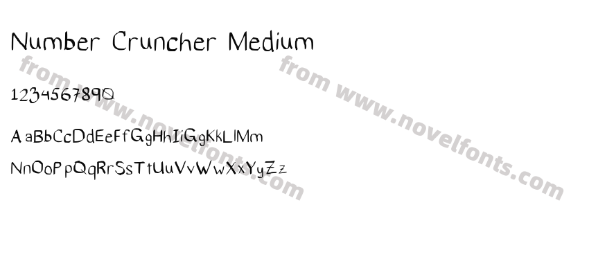 Number Cruncher MediumPreview