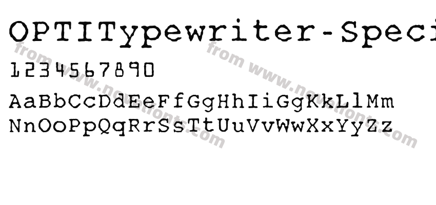 OPTITypewriter-SpecialPreview