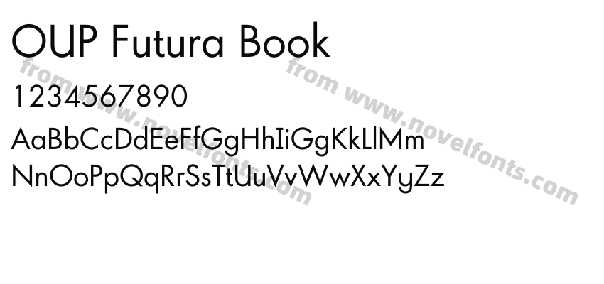 OUP Futura BookPreview