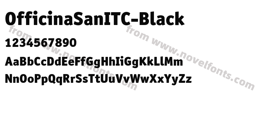 OfficinaSanITC-BlackPreview