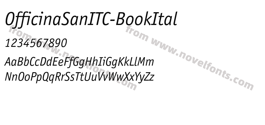 OfficinaSanITC-BookItalPreview