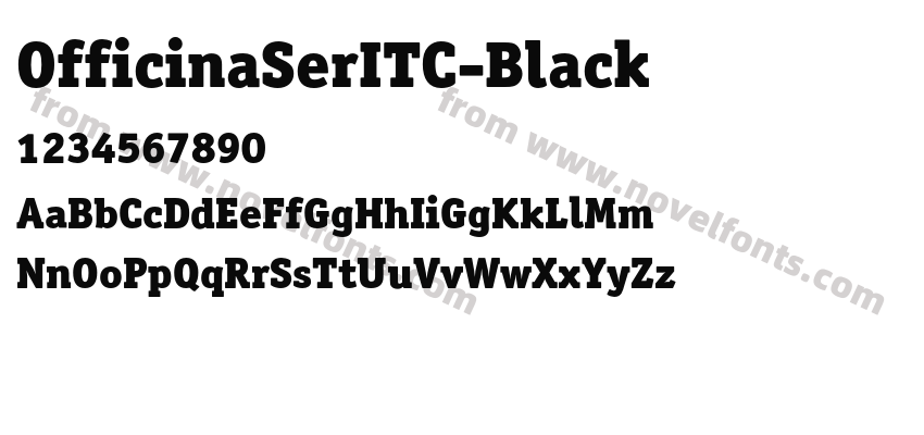 OfficinaSerITC-BlackPreview