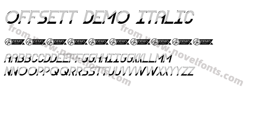 Offsett Demo ItalicPreview