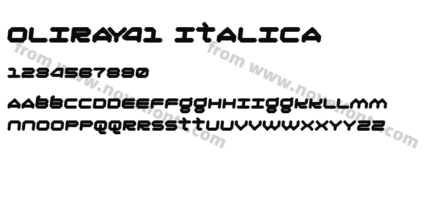 Oliray41 ItalicaPreview