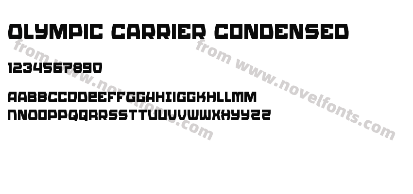 Olympic Carrier CondensedPreview