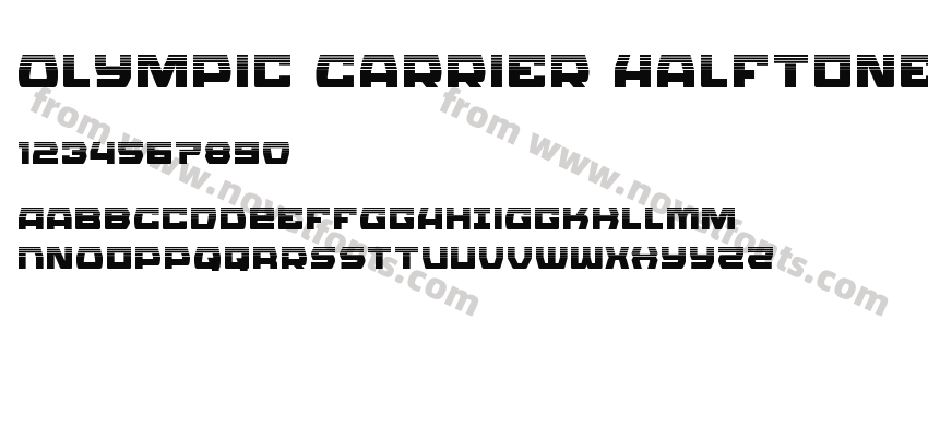 Olympic Carrier HalftonePreview