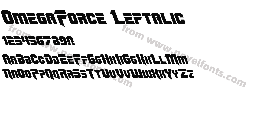 OmegaForce LeftalicPreview