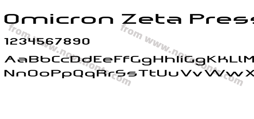 Omicron Zeta PressedPreview