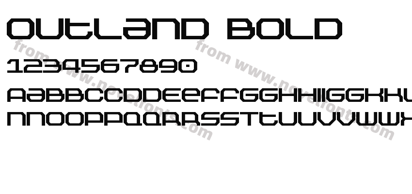 Outland BoldPreview