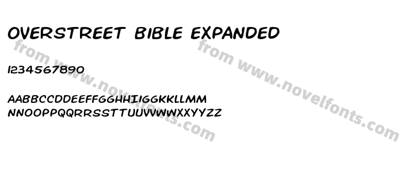 Overstreet Bible ExpandedPreview