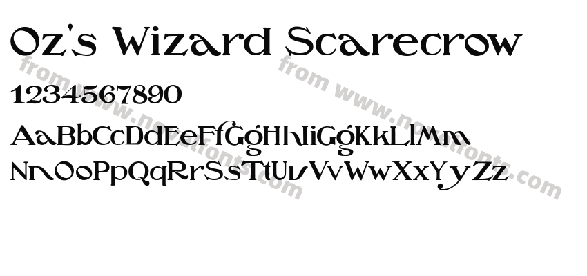 Oz's Wizard ScarecrowPreview