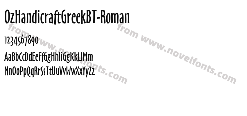 OzHandicraftGreekBT-RomanPreview