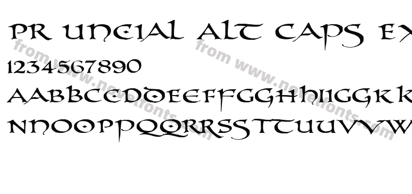 PR Uncial Alt Caps ExtendedPreview