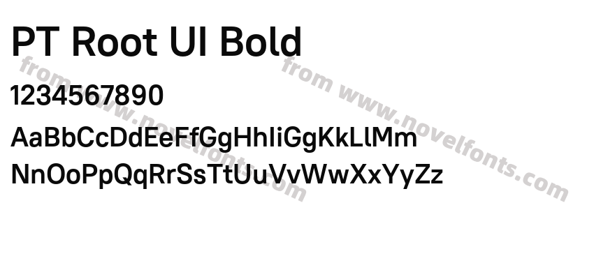 PT Root UI BoldPreview