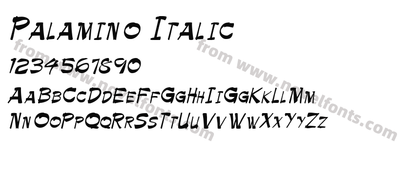 Palamino ItalicPreview