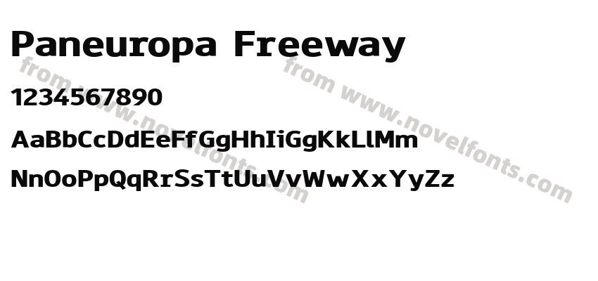 Paneuropa FreewayPreview